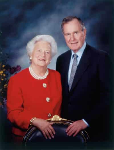 Barbara and President George H.W. Bush