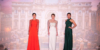 Models In Gowns Representing the Italian Flag (Photo: Michelle Watson Catchlight Group)