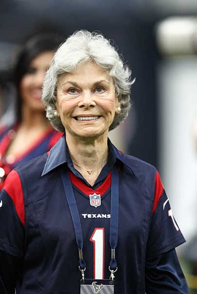 Texans owner Janice McNair (Photo courtesy of Texans Collective)