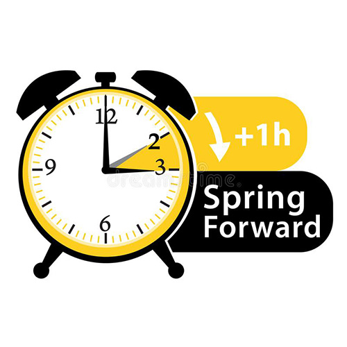 Summer Time Daylight Saving Spring Forward Alarm Clock Vector Icon 110445163