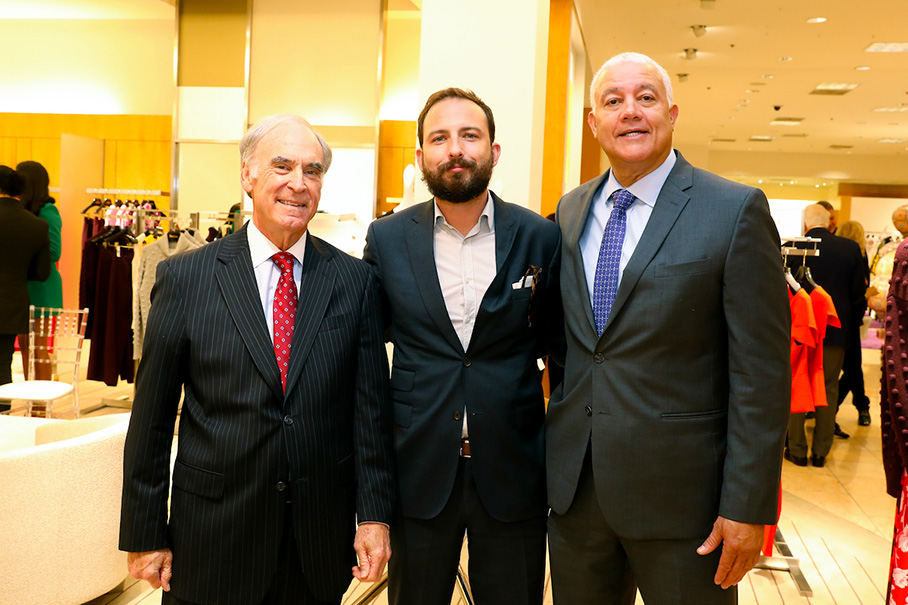 Richard Hill Neiman Marcus General Manager Chris Hendel and Keith Guillory