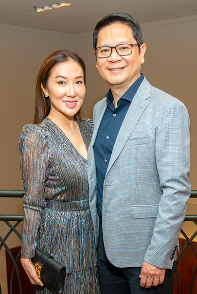 2022 Woman of Distinction Mandy Kao and William Kao