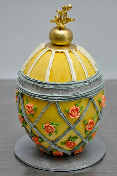 Sylvia Weinstock Minature Faberge Egg Cake