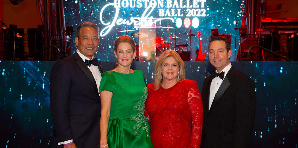 Jewels set the stage for Houston Ballet Ball’s Return to Wortham Theater Center