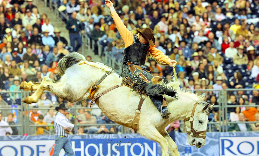 Bronco Busting At Houston Livestock Show And Rodeo Photo Courtesy Of Houston Livestock Show And Rodeo