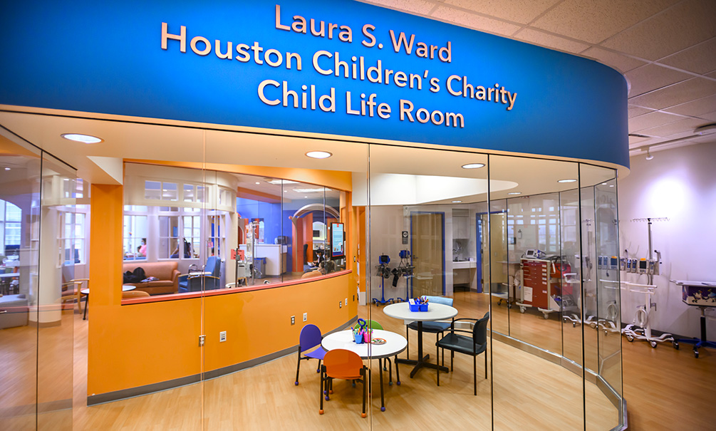 Laura S Ward Houston Childrens Charity Child Life Room Photo By A Kramer
