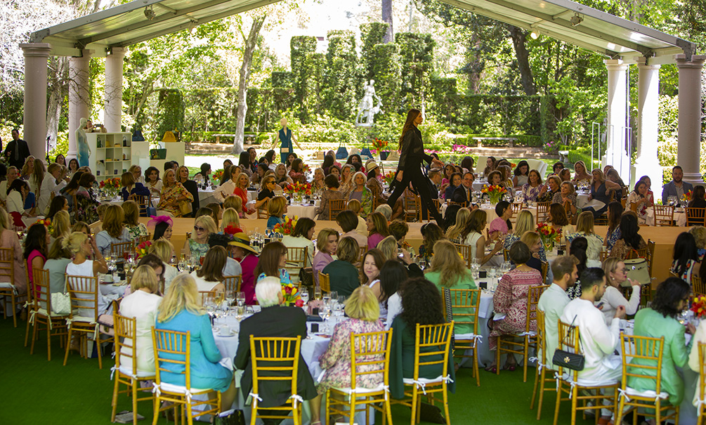 Bayou Bend Fashion Show Luncheon Ambience Photo By Jenny Antill