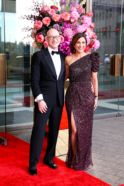 Evan And Carin Collins At The Houston Symphony 2022 Wine Dinner And Auction Photo By Priscilla Dickson