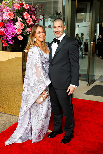 Haylie Duff and Matt Rosenberg at the Houston Symphony 2022 Wine Dinner and Auction (Photo by Priscilla Dickson)