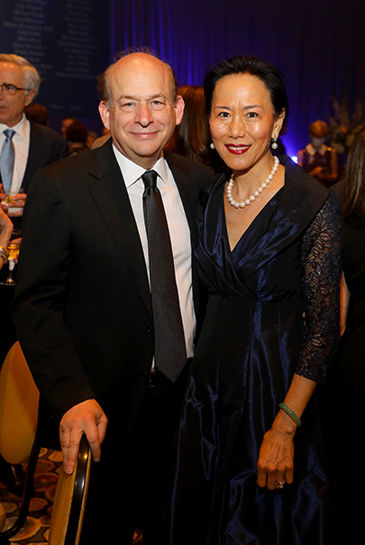 Honorary Vice Chairs David Leebron And Y. Ping Sun Photo By Priscilla Dickson