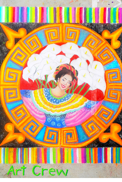 Mexican Folk Art By Adrianna Guillen Gustavo Pina Jose Hernandez For Bs Art Crew For Shackouls Foundation Photo By Michael Saavedra