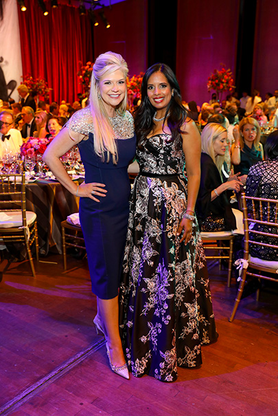 Tammie Johnson And Kusum Patel At The Houston Symphony 2022 Wine Dinner And Auction Photo By Priscilla Dickson