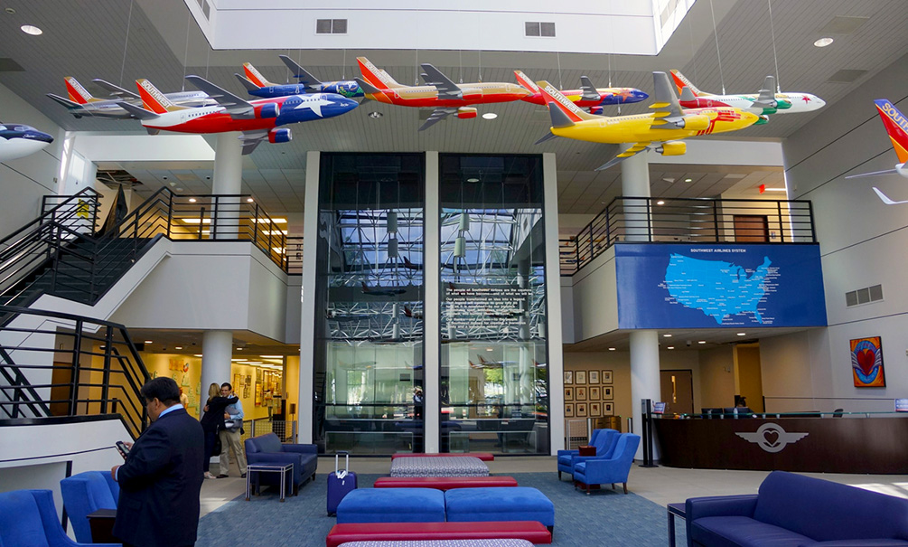 SOUTHWEST AIRLINES HEADQUARTERS IN DALLAS (Photo courtesy of Southwest Airlines)