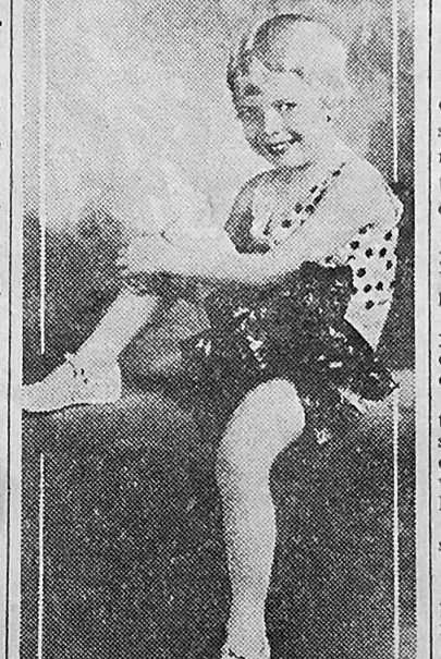 Joan Lyons Mascot Article From Newspaper