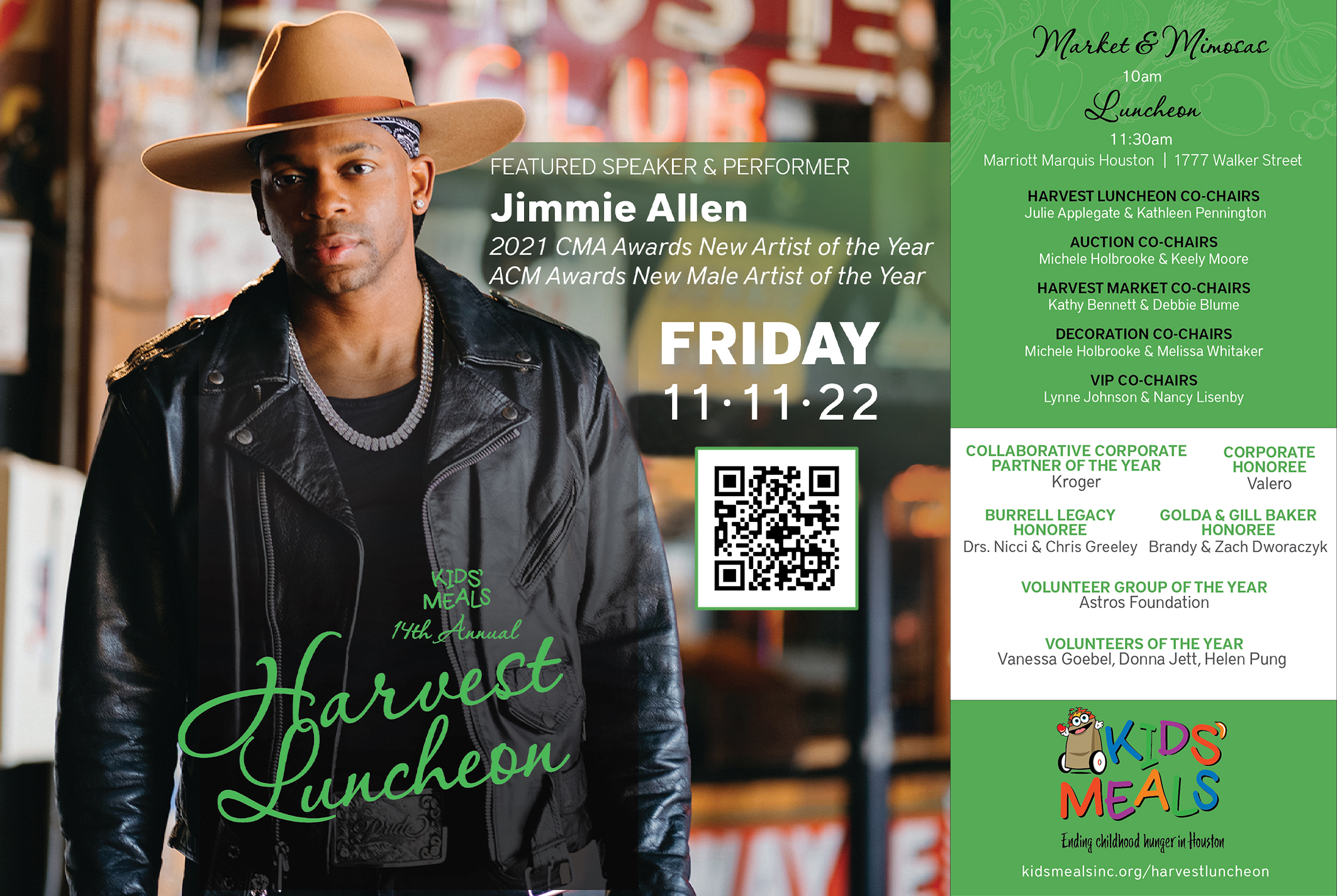 Kids Meals Harvest Luncheon Half Page Ad Memorial Lifestyle