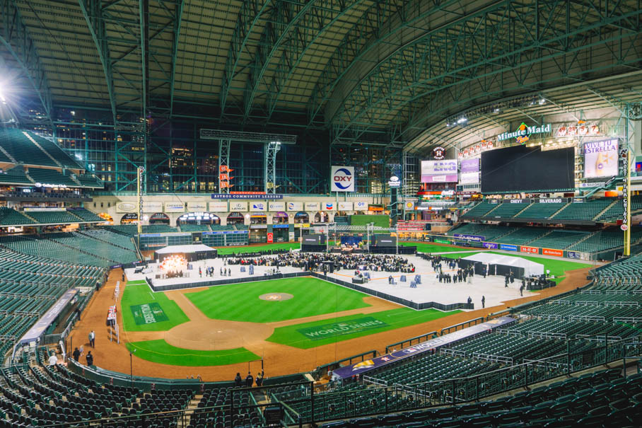 Crime Stoppers Gala On The Field At Minute Maid Park