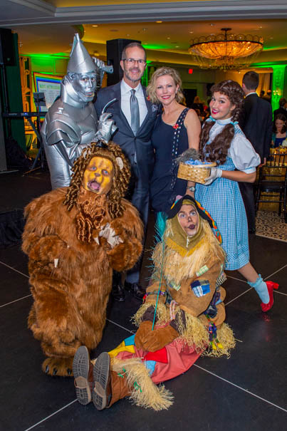 Scott And Kelli John With Wizard Of Oz Characters Photo By Jacob Power