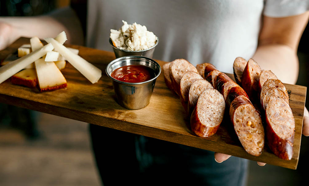 The Sausage Plate At The Ranch Saloon Steakhouse Photo By Kirsten Gilliam