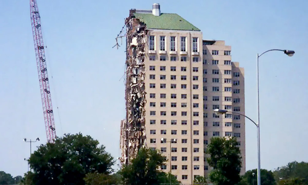 Shamrock Hotel Demolition
