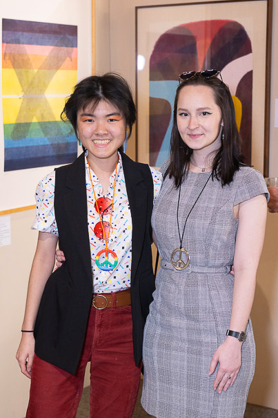 Caitlin Hsu And Vika Dowdy (photo By Wilson Parish)