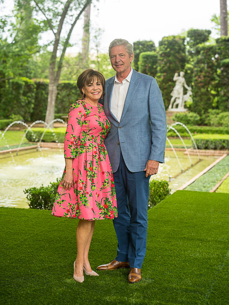 Hallie Vanderhider And Bobby Dees At Bayou Bend Luncheon Fashion Show (photo By Daniel Ortiz)