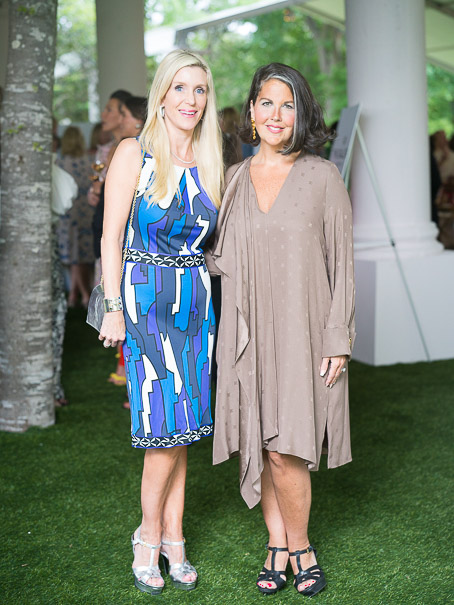 Michelle Smith And Saks Gm Heidi Parkhurst At Bayou Bend Luncheon Fashion Show (photo By Daniel Ortiz)