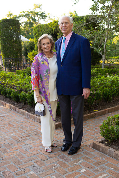 Nancy And Jim Gordon At Bayou Bend Garden Party (photo By Jenny Antill)