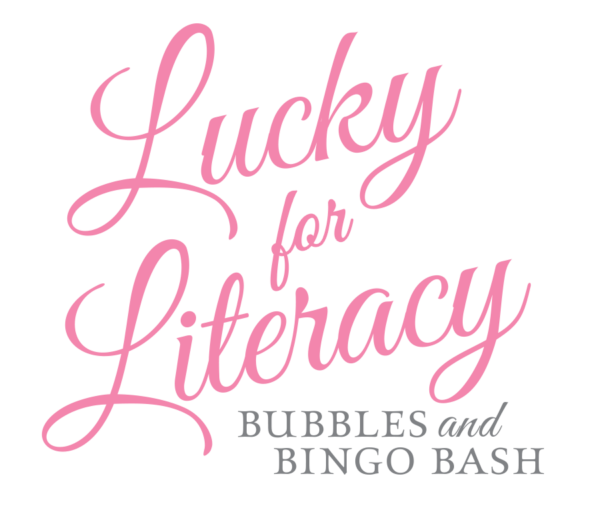 Lucky For Literacy Logo Pink 600x512