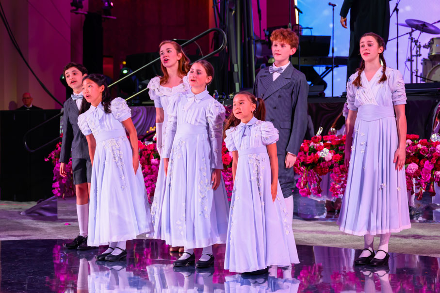 Children Singers From Hgos The Sound Of Music Opened The Program Photo By Michelle Watson