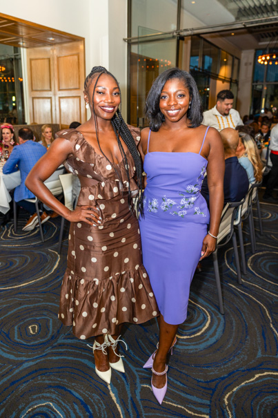Ada Agbor And Zoe Cadore; Photo By Melissa Taylor