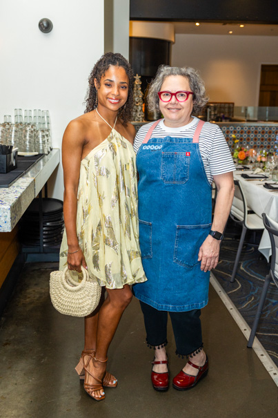 Dancer And Chef Duo Kellen Hornbuckle And Chef Rebecca Masson; Photo By Melissa Taylor