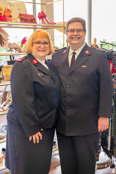 Majors Carolynn Webb, Robert Webb Photo By Jenny Antill