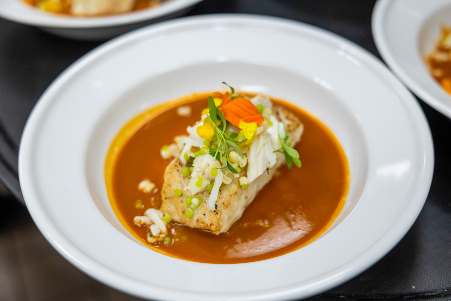 Pacific Halibut Prepared By Chef Hugo Ortega And Skylar Campbell; Photo By Melissa Campbell