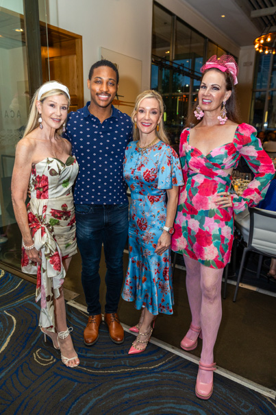 Patti Murphy, Dancer Eric Best, Ann Bean And Beth Muecke; Photo By Melissa Taylor