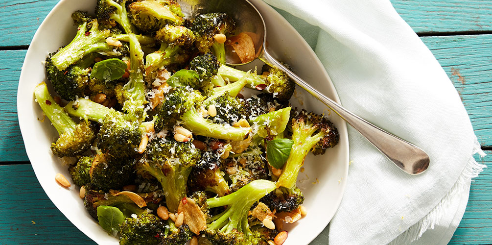 Scott’s Parmesan and Lemon-Roasted Broccoli