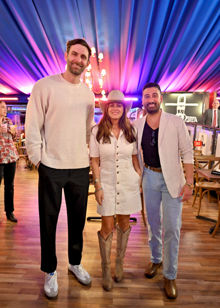 Brandon Duliakas, Katherine Ross And Armie Sadeghi