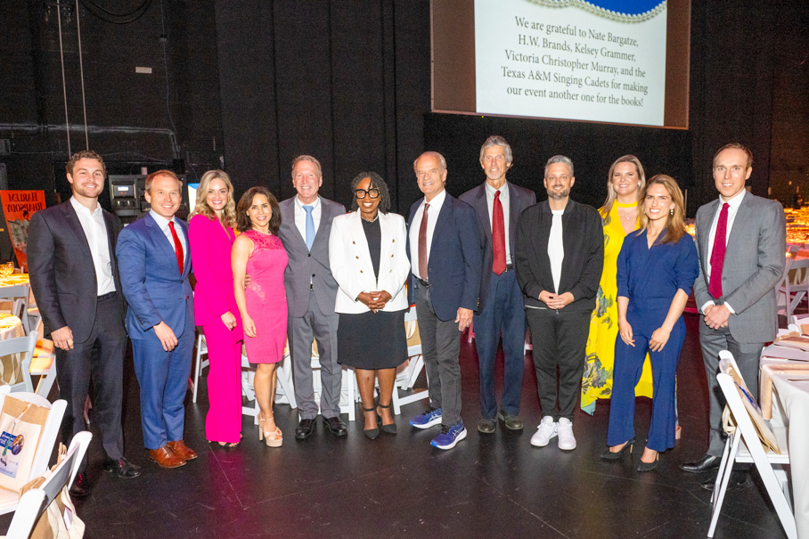 Members Of The Bush Family Alongside Authors; Photo By Jacob Power