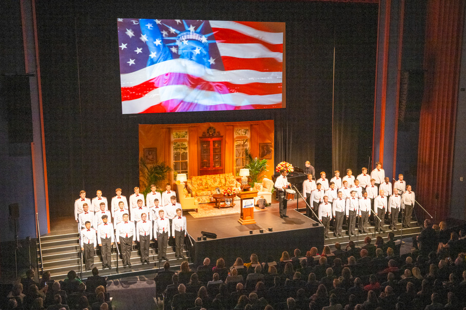 Texas A&M Singing Cadets (Photo by Jacob Power)