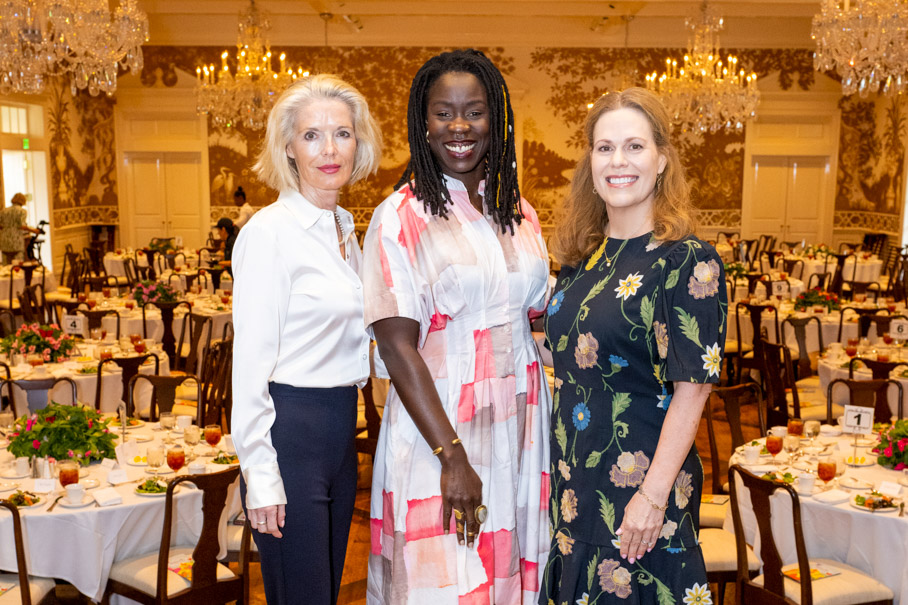 Aida Matic, Cfre, Author Alua Arthur And Chair Monica Hampton Photo By Jacob Power
