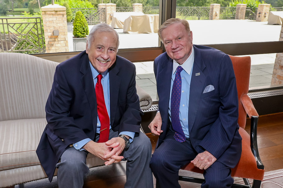 Ed McMahon And Keith Mosing (Photo by Priscilla Dickson)