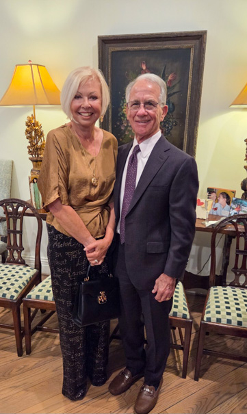 Francoise Marks And Peter Vanderlofske Photo By Wilson Parish