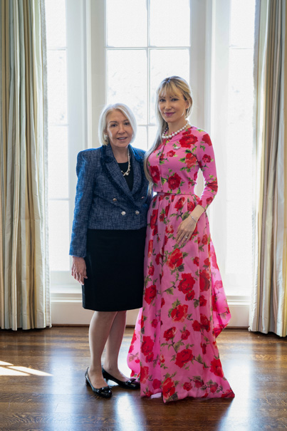 Jackie Germain And Co Chair Devorah Krieger Photo By Wilson Parish
