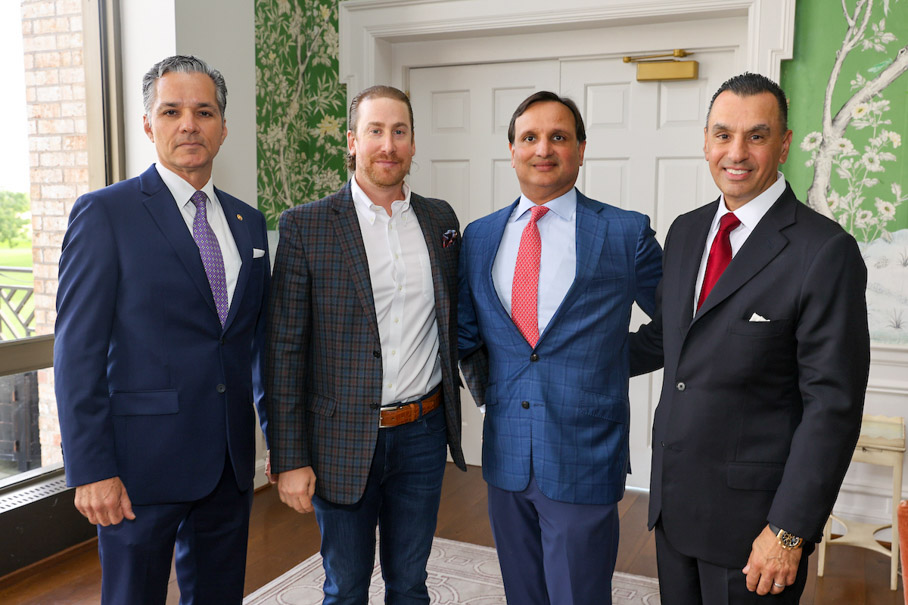 Jay Guerrero, Ross Robin, K. Cody Patel And Dr. Devinder Bhatia Photo By Priscilla Dickson