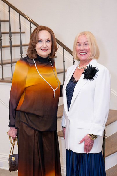 Myra Wilson And BRASS President Elsie Eckert Photo By Wilson Parish
