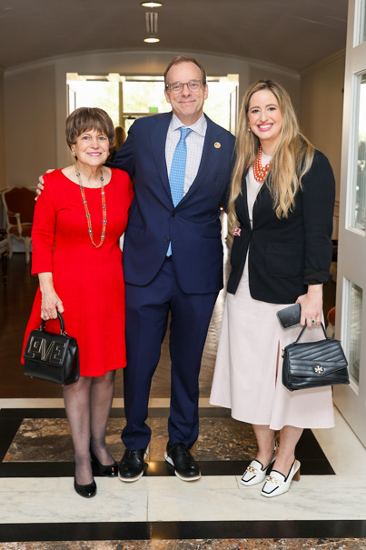 Regina Rogers, Darrow Zeidenstein and Lauren Smith Devadanam (Photo by Priscilla Dickson)