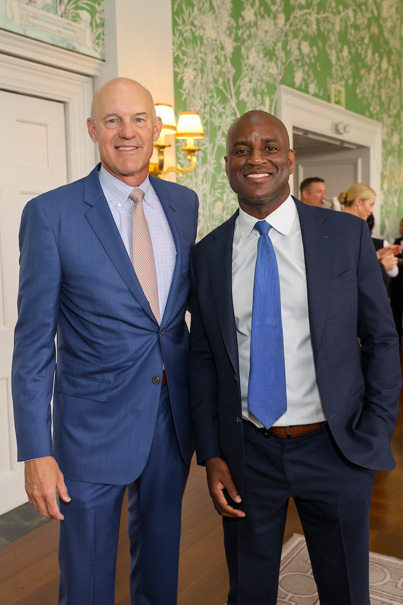 Scott Schwinger and Rudolfo Cooper (Photo by Priscilla Dickson)