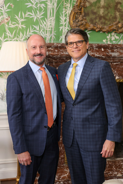 Tony Bradfield and Stephen Lewis (Photo by Priscilla Dickson)