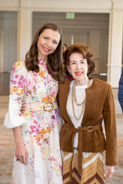 Veronika Adler And Gail Adler Photo By Wilson Parish