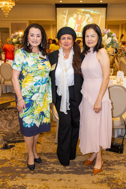 Deanna Clapsaddle, Teresa Cox Reading and Seema Sharma (Photo by Jacob Power)