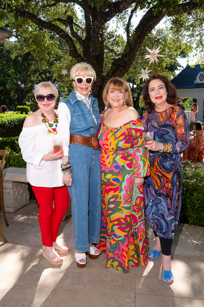 Leila Perrin, Leisa Holland Nelson Bowman, Marilu Garza And Charity Yarborough Cox Photo By Daniel Ortiz